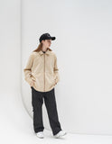 パーステップ(PERSTEP) Tonal Stripe Shirt Jacket 3種 MSLS4304