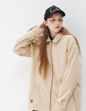 パーステップ(PERSTEP) Tonal Stripe Shirt Jacket 3種 MSLS4304