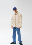 パーステップ(PERSTEP) Tonal Stripe Shirt Jacket 3種 MSLS4304