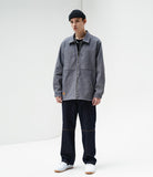 パーステップ(PERSTEP) Tonal Stripe Shirt Jacket 3種 MSLS4304