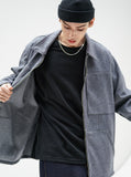 パーステップ(PERSTEP) Tonal Stripe Shirt Jacket 3種 MSLS4304