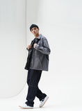 パーステップ(PERSTEP) Tonal Stripe Shirt Jacket 3種 MSLS4304