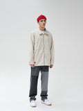 パーステップ(PERSTEP) Tonal Stripe Shirt Jacket 3種 MSLS4304
