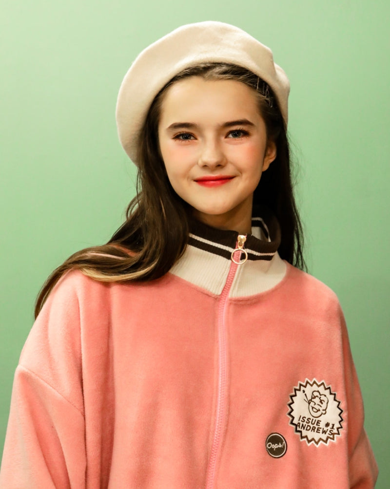 ユベスコ(UBESCO) ANDREWS FLEECE ZIPUP JACKET MSOT8048