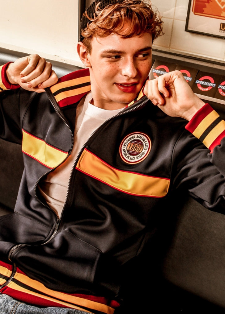 ユベスコ(UBESCO) Knock Track Zipup Navy MSZU8010