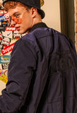 ユベスコ(UBESCO) Room Number Blouson Jumper Navy MSOT8012