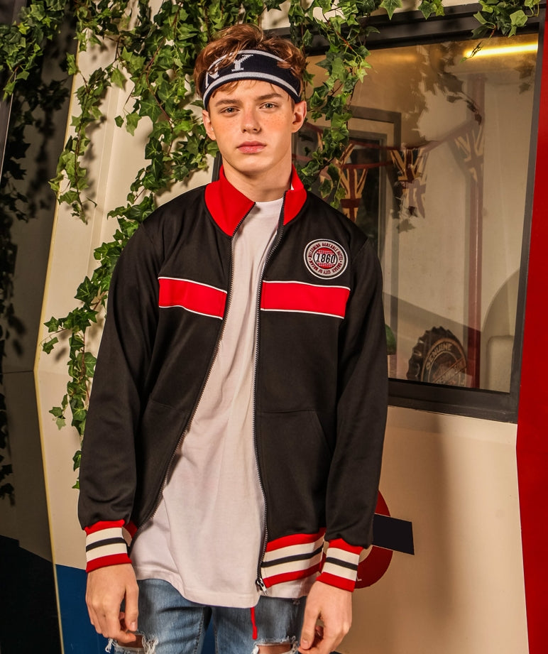 ユベスコ(UBESCO) Knock Track Zipup Black MSZU8010