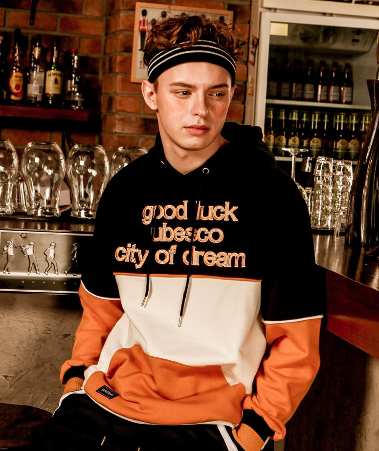 ユベスコ(UBESCO) Good Luck Clty hooded Navy MSHD8008