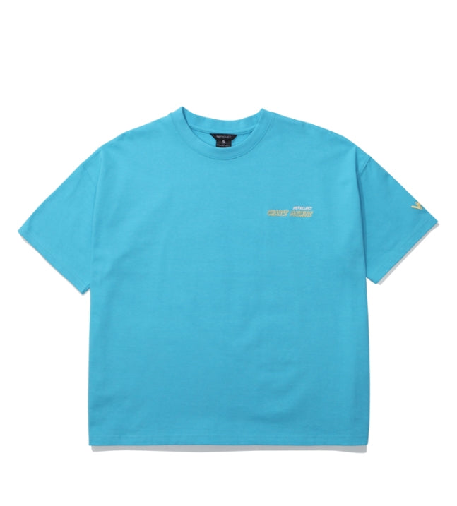 ダブルユーブイプロジェクト(WV PROJECT) MACHINE SHORT-SLEEVE MJST7248 (SKY BLUE)