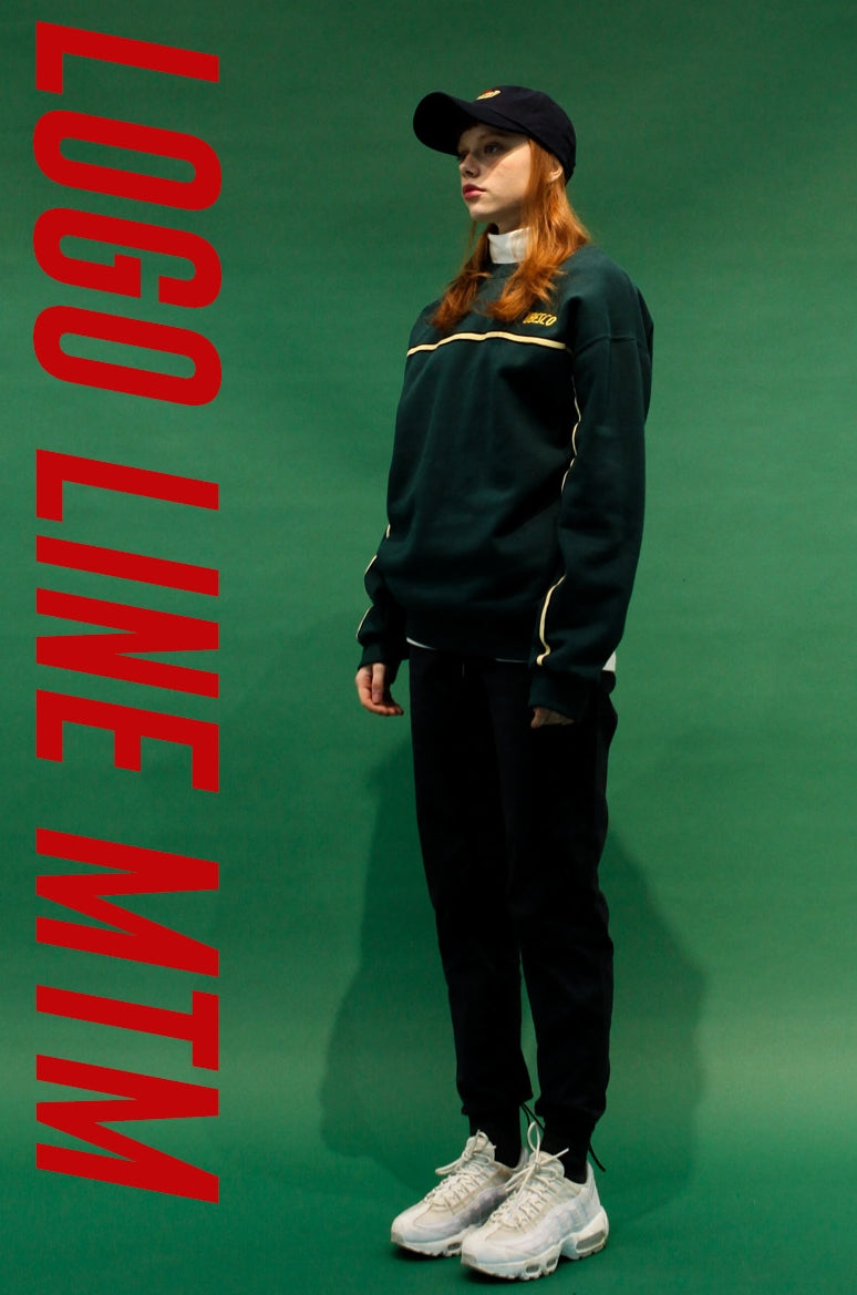 ユベスコ(UBESCO) Logo Line Sweatshirt MSMT8026