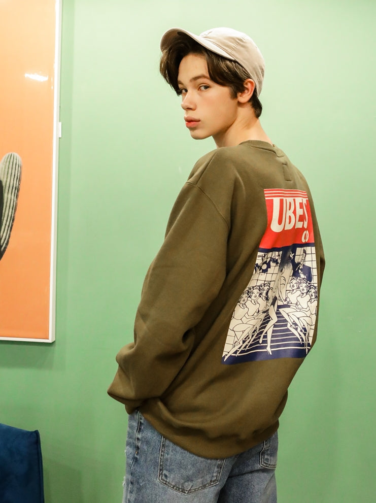 ユベスコ(UBESCO) SUGAR SUGAR SWEATSHIRT SMMT8044