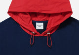 アクメドラビ(acme' de la vie) ADLV EFFECT HOODIE NAVY/RED