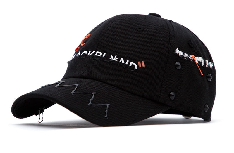 ブラックブロンド(BLACKBLOND) BBD Crazy Graffiti Cap Halloween Edition (Black)