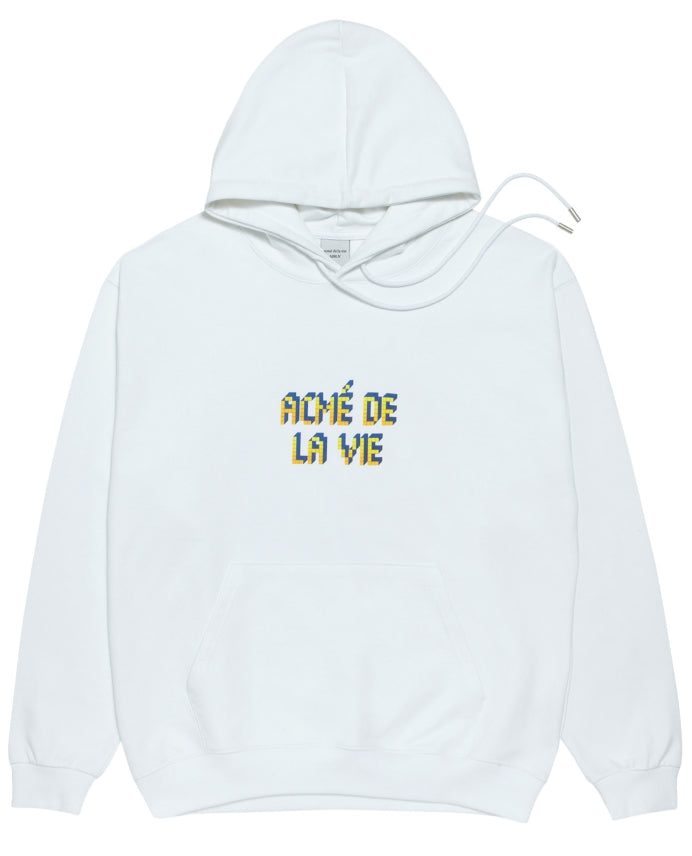 アクメドラビ(acme' de la vie) ADLV GALAXY HOODIE WHITE