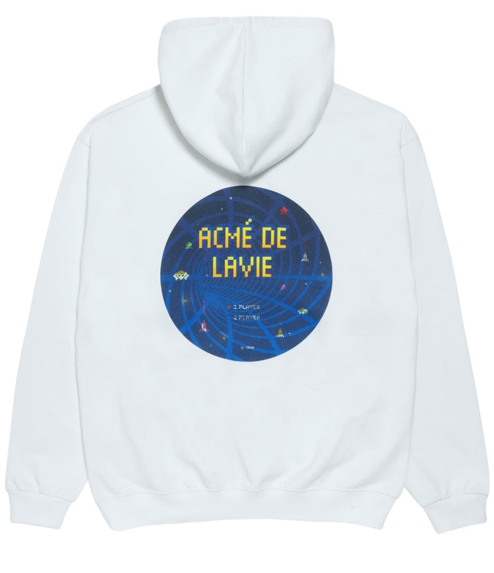 アクメドラビ(acme' de la vie) ADLV GALAXY HOODIE WHITE