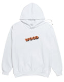 アクメドラビ(acme' de la vie) ADLV WOOD HOODIE WHITE