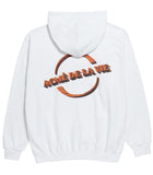 アクメドラビ(acme' de la vie) ADLV WOOD HOODIE WHITE