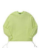 ダブルユーブイプロジェクト(WV PROJECT) NATHAN PIGMENT SWEAT SHIRTS LIME JJMT7233