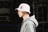 ベドインベド(BADINBAD) Tabs Logo bucket hat_White