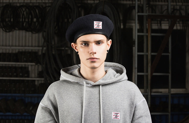 ベドインベド(BADINBAD)BIB Beret_Navy