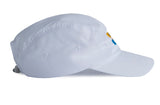 ベドインベド(BADINBAD)Logo Tape Camp Cap_White