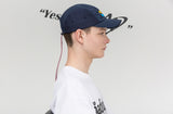 ベドインベド(BADINBAD)Logo Tape Camp Cap_Navy