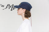 ベドインベド(BADINBAD)Logo Tape Camp Cap_Navy