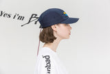 ベドインベド(BADINBAD)Logo Tape Camp Cap_Navy