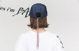 ベドインベド(BADINBAD)Logo Tape Camp Cap_Navy