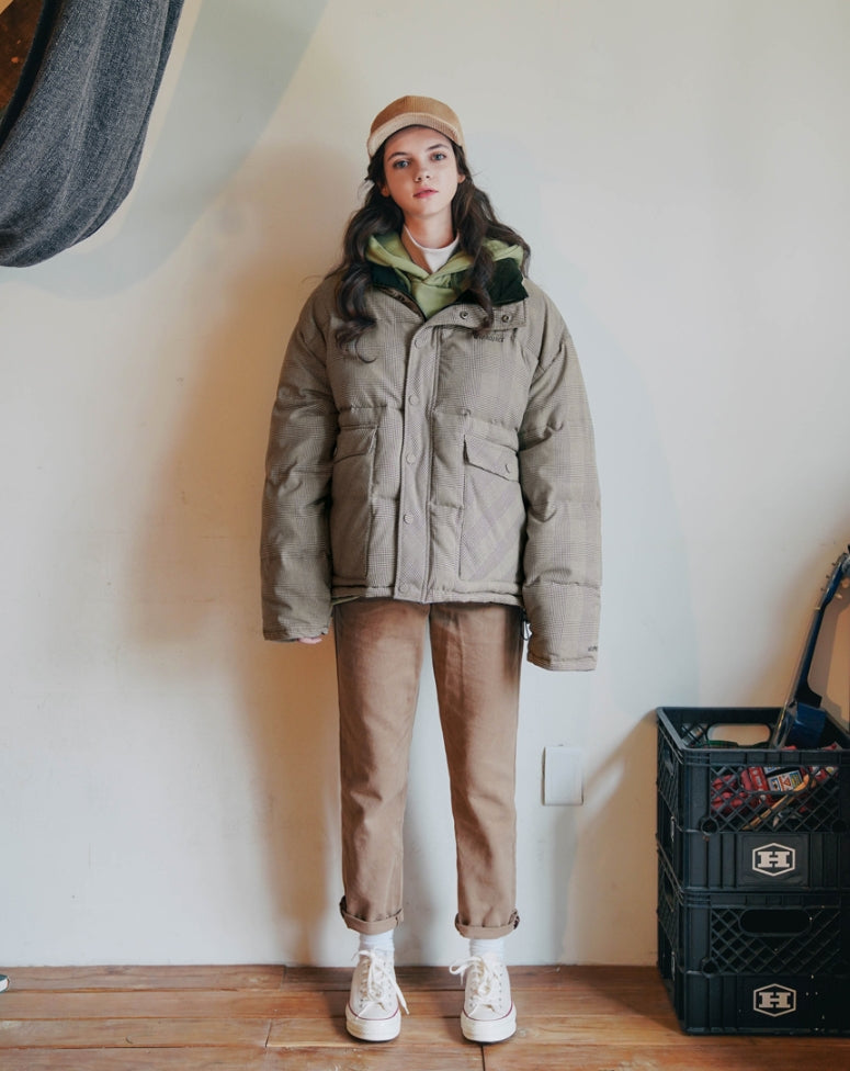 ダブルユーブイプロジェクト(WV PROJECT) Anna Reversible Goosedown Parka BLACK MJOT7293