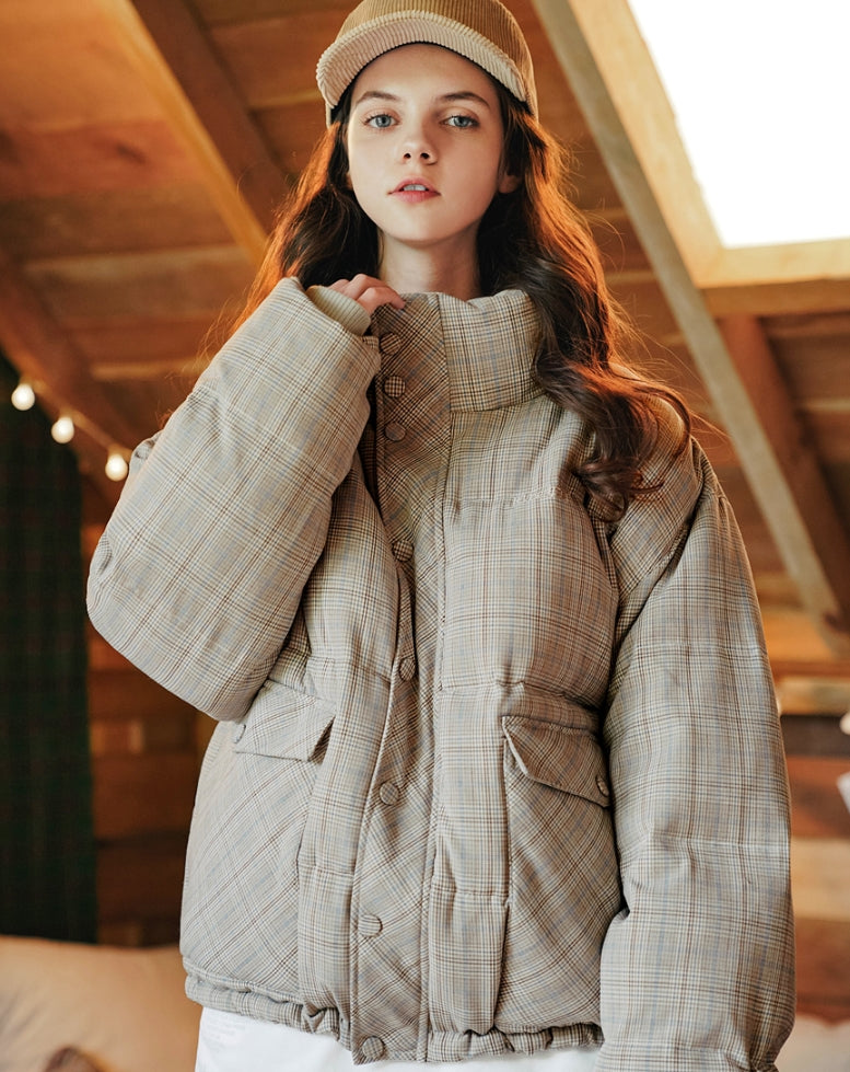 ダブルユーブイプロジェクト(WV PROJECT) Anna Reversible Goosedown Parka BEIGE MJOT7293