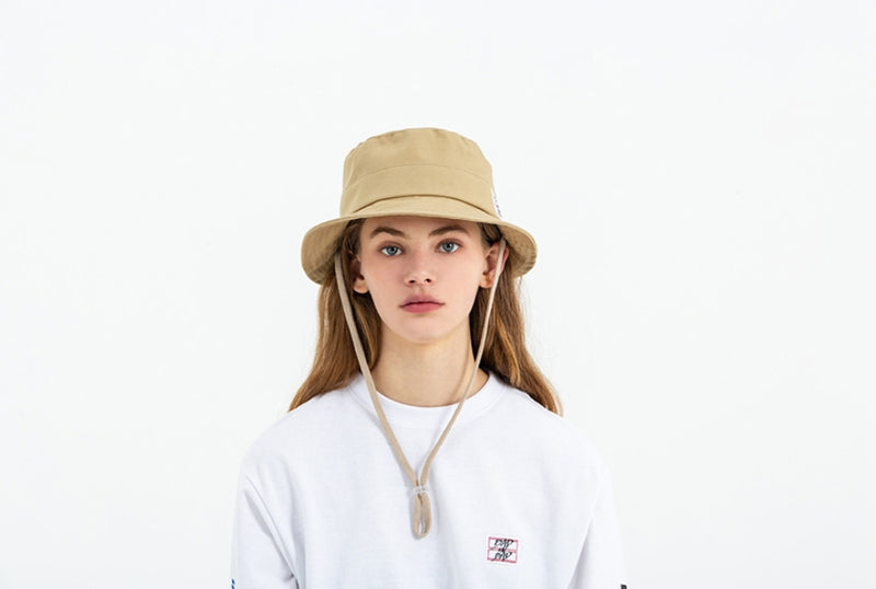 ベドインベド(BADINBAD) String Bucket Hat_Beige