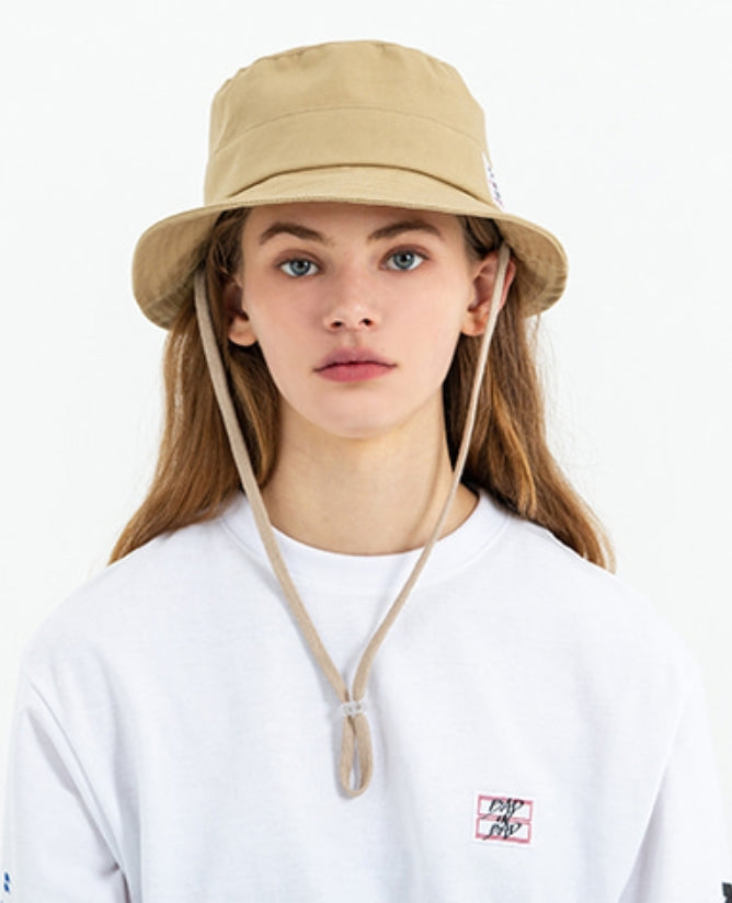 ベドインベド(BADINBAD) String Bucket Hat_Beige