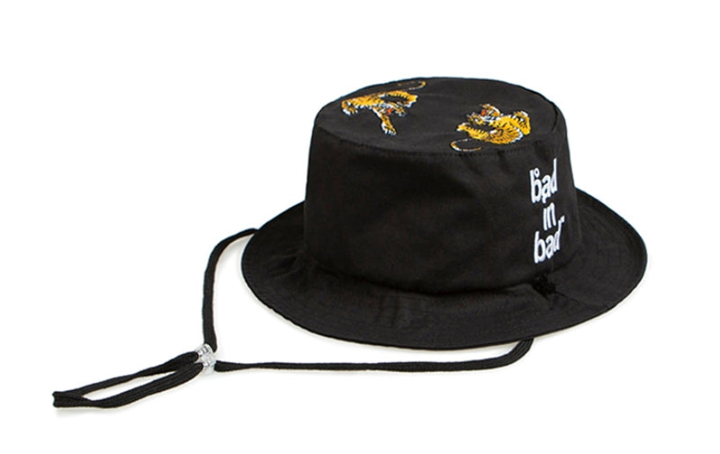 ベドインベド(BADINBAD) Altaica Tiger Bucket Hat_Black