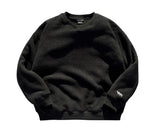 ダブルユーブイプロジェクト(WV PROJECT) BEN Boucle sweatshirts BLACK KHMT7336