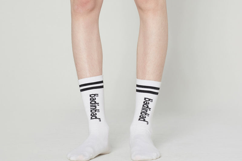ベドインベド(BADINBAD)STRIPE SOCKS_MIX