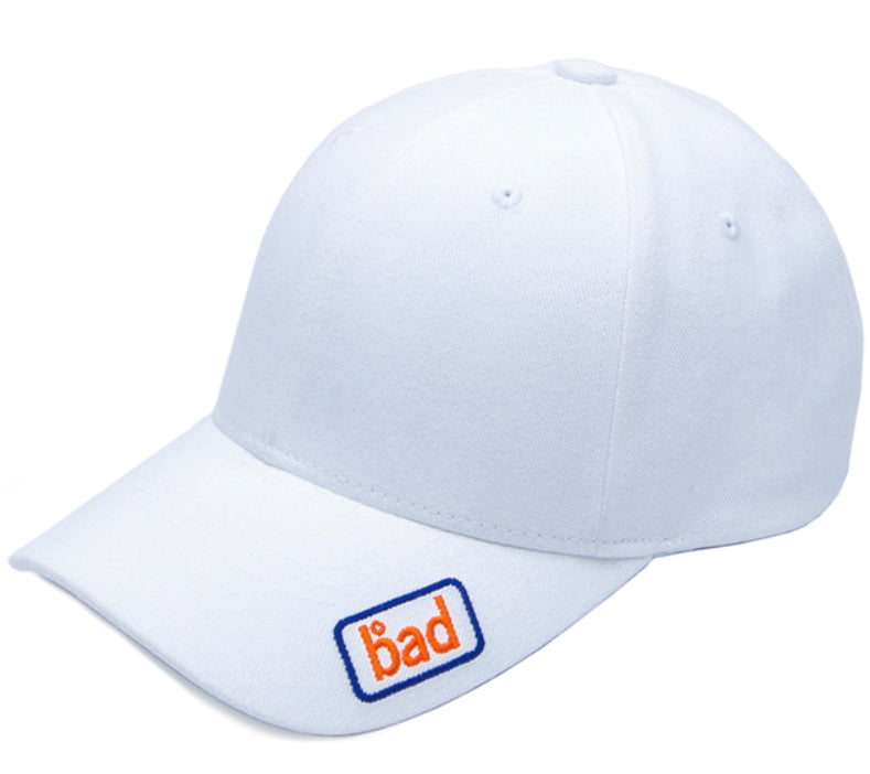 ベドインベド(BADINBAD)BASIC BALLCAP_WHITE