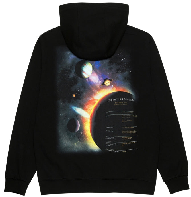 アクメドラビ(acme' de la vie)  ADLV SOLAR HOODIE ZIP-UP BLACK