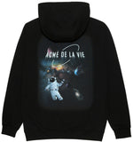 アクメドラビ(acme' de la vie)  ADLV SPACE HOODIE ZIP-UP BLACK