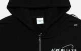 アクメドラビ(acme' de la vie)  ADLV SPACE HOODIE ZIP-UP BLACK