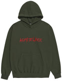 アクメドラビ(acme' de la vie)  ADLV HORROR SHOW HOODIE KHAKI