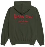 アクメドラビ(acme' de la vie)  ADLV HORROR SHOW HOODIE KHAKI