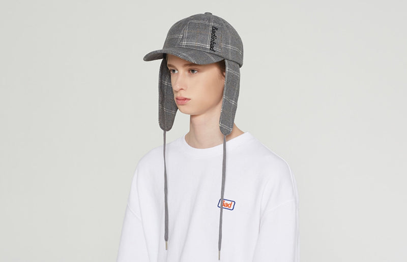 ベドインベド(BADINBAD) BIB STRING TROOPER HAT_GREY