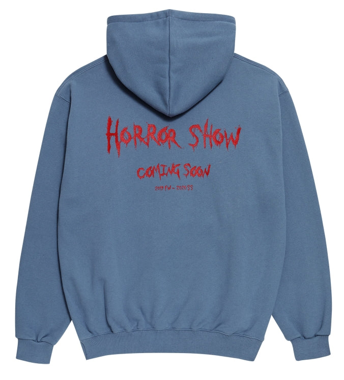 アクメドラビ(acme' de la vie)  ADLV HORROR SHOW HOODIE NAVY