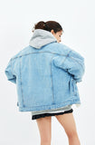 セイントペイン(SAINTPAIN)   SP BOA DENIM SHERPA JKT-BLUE