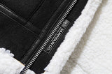 セイントペイン(SAINTPAIN)    SP TIDY SUEDE SHEARLING JKT-BLACK