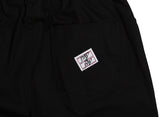 ベドインベド(BADINBAD)DOUBLENESS Logo Cotton Pants_Black