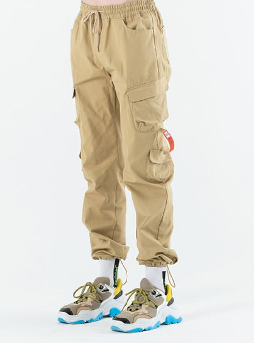 ベドインベド(BADINBAD) Link Pocket Pants_Beige