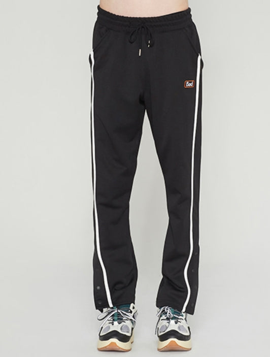 ベドインベド(BADINBAD)SIDE BUTTON PANTS_BLACK