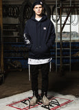 ベドインベド(BADINBAD) I AM BAD hoodie_Navy